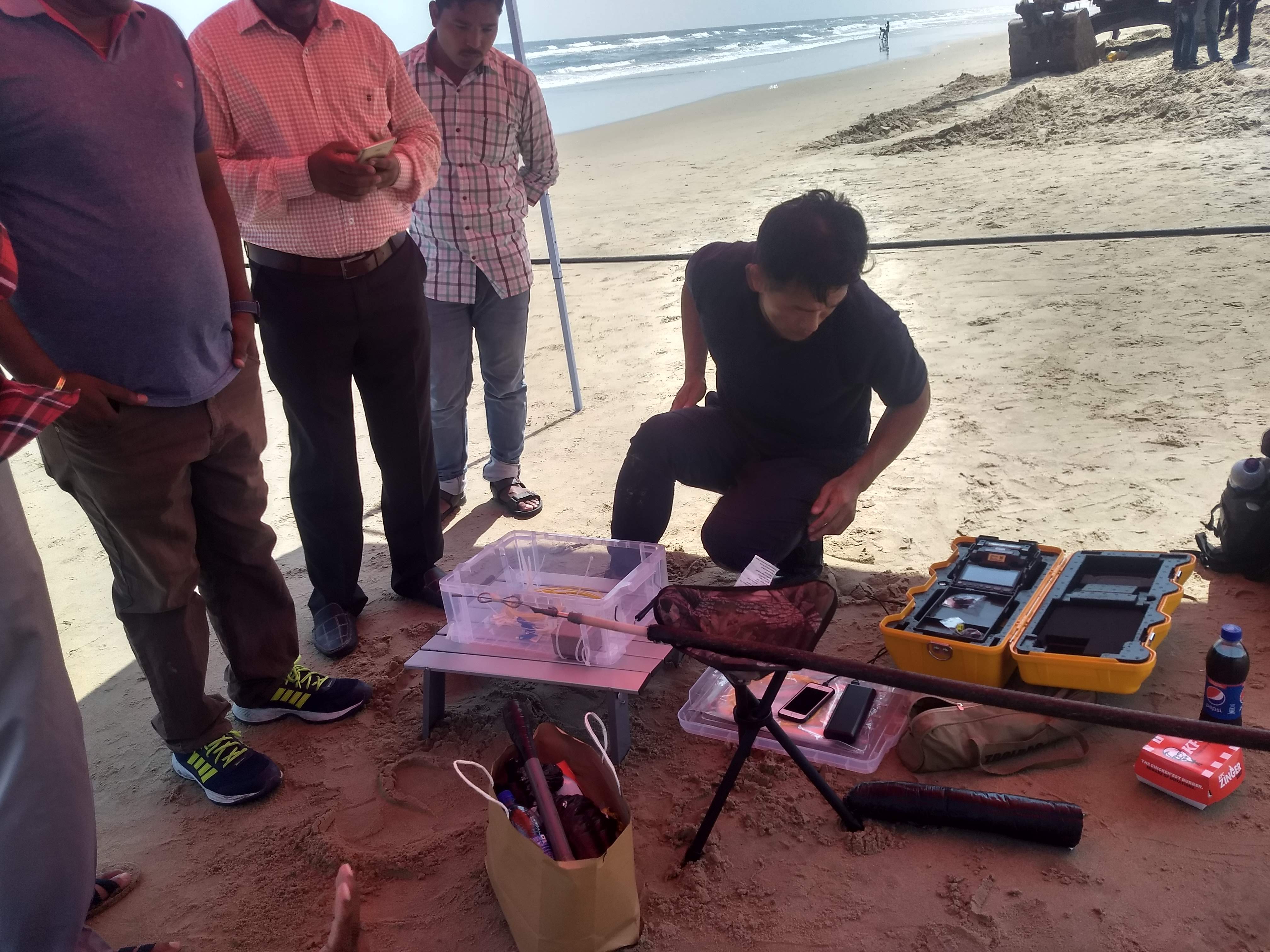 Submarine Optical Fibre - CANI Project